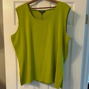 MISOOK Lime Green Tank Top